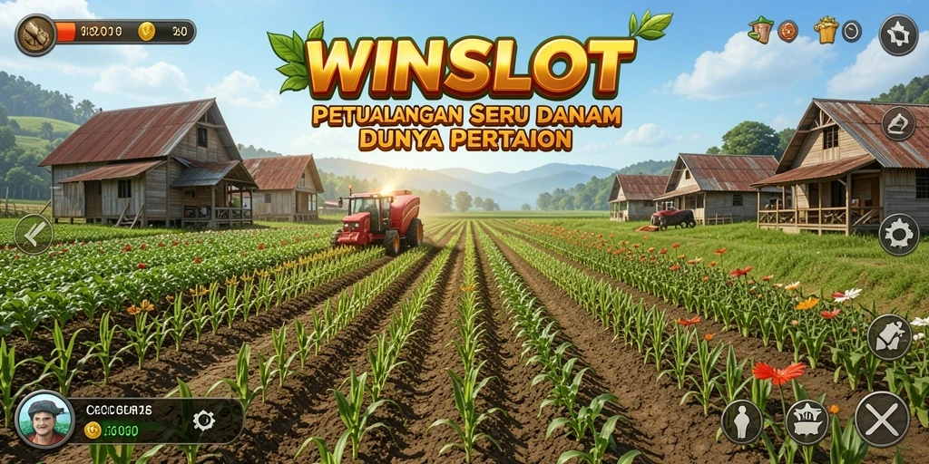 Tampilan gameplay seru dalam bertani di WINSLOT
