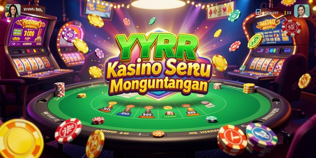 Tampilan menarik dari gameplay Kasino YYRR yang mendebarkan.